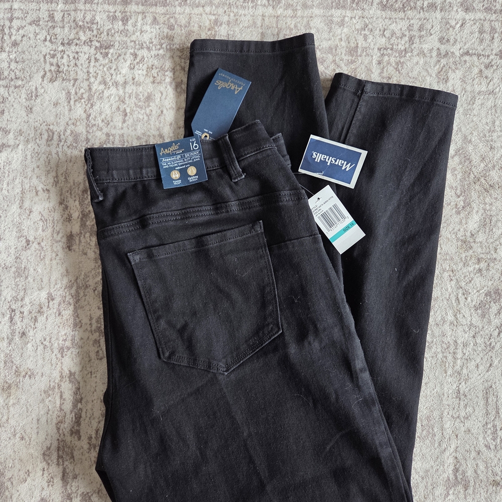 Angels Black Ankle Pants